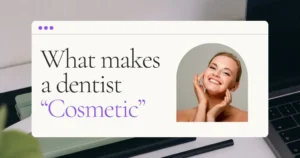 Cosmetic Dentist Blog Header